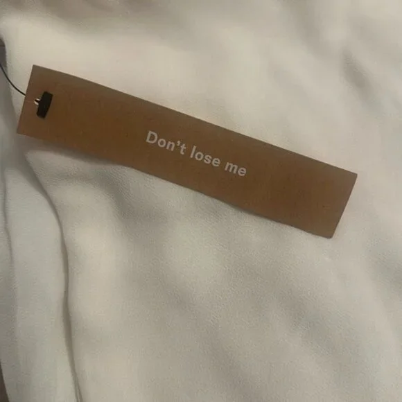 NWT Reformation Nikita Midi Dress in White Ivory Tie Straps Bridal | size 6 - Picture 12 of 12